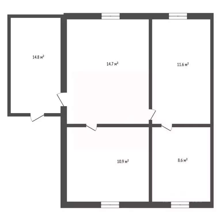 3-к кв. Амурская область, Тамбовский муниципальный округ, с. ... - Фото 2