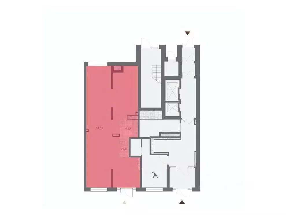 Помещение свободного назначения в Санкт-Петербург № 54 муниципальный ... - Фото 2