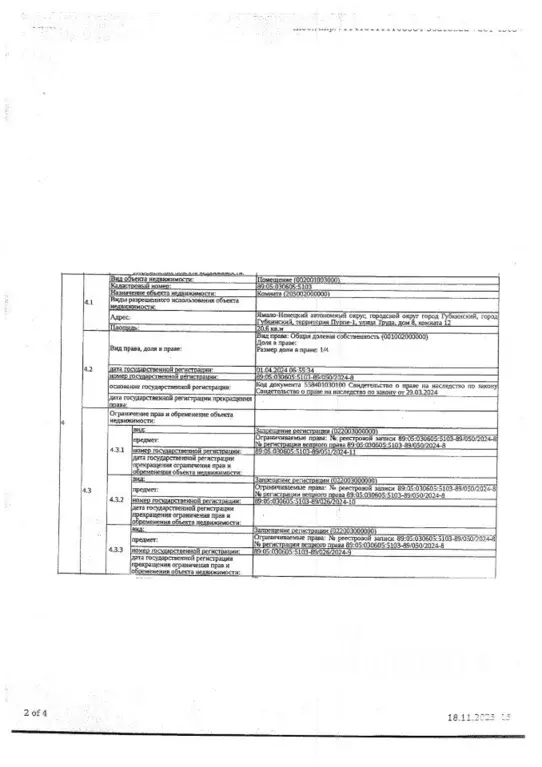 Комната Ямало-Ненецкий АО, Губкинский Пурпе мкр, Пурпе-1 тер., ул. ... - Фото 1