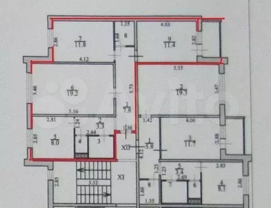 3-к. квартира, 67,5 м, 3/10 эт. - Фото 0