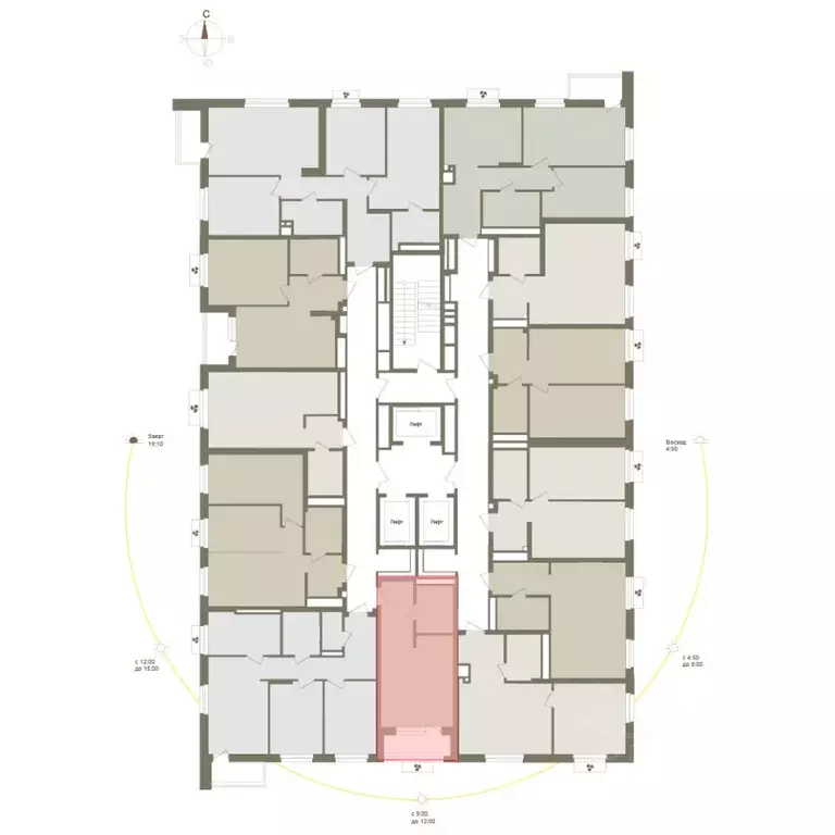 1-к кв. Башкортостан, Уфа Родина Парк жилой комплекс (29.5 м) - Фото 2