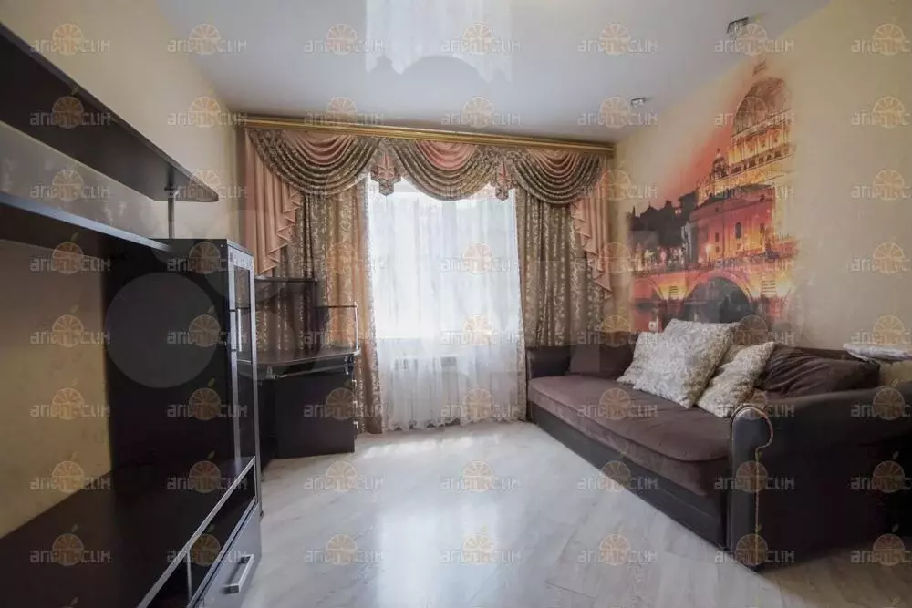 1-к. квартира, 32,5 м, 4/12 эт. - Фото 1