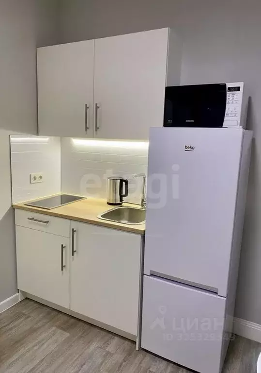 Студия Москва Амурская ул., 1Ак1 (18.0 м) - Фото 1