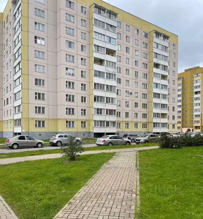 2-к кв. Псковская область, Псков ул. Юности, 7 (54.0 м) - Фото 1
