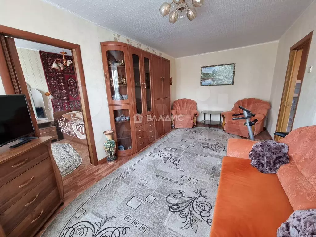 2-к. квартира, 43,6 м, 5/5 эт. - Фото 1
