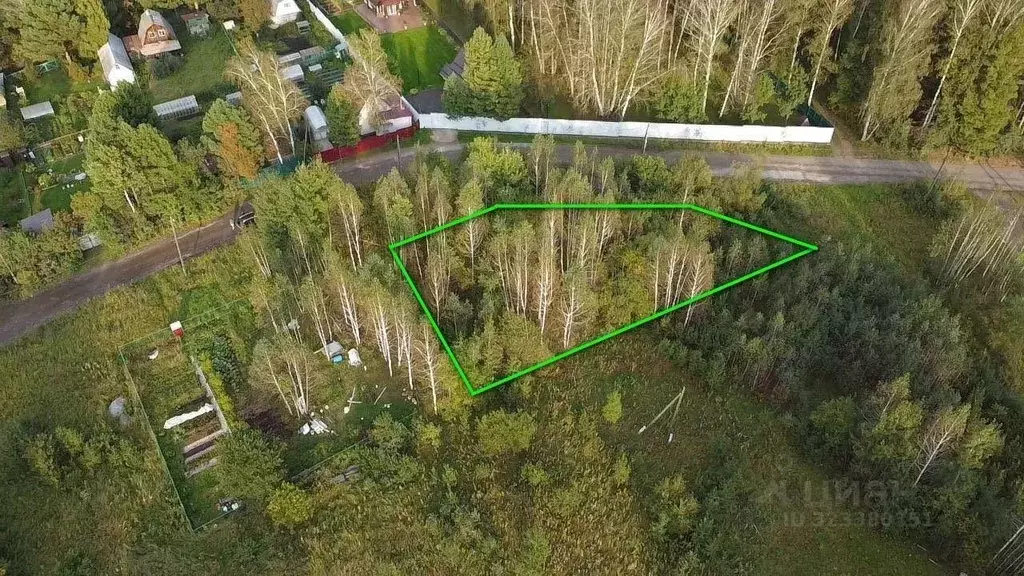 Участок в Томская область, Томский район, Богашевское с/пос, Офицеры ... - Фото 0