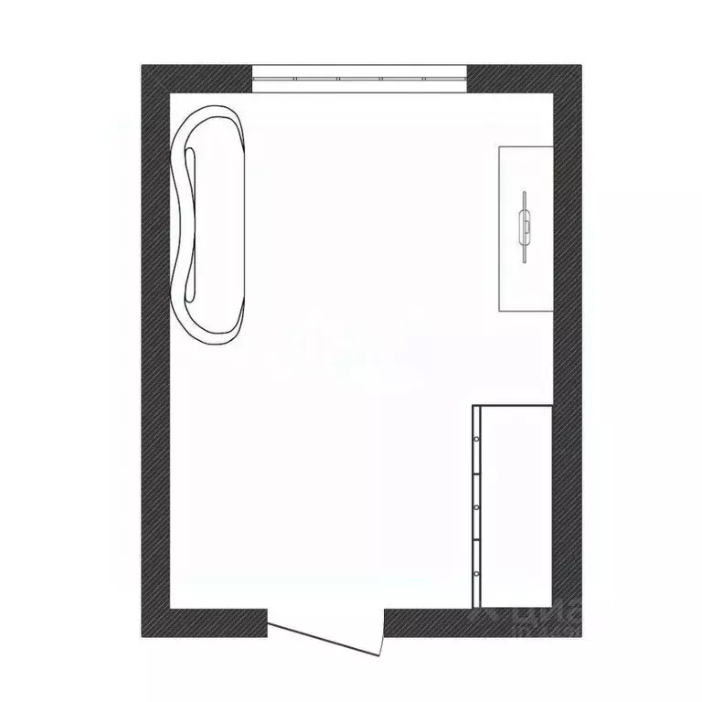 Комната Смоленская область, Смоленск Мало-Краснофлотская ул., 29А (9.2 ... - Фото 2