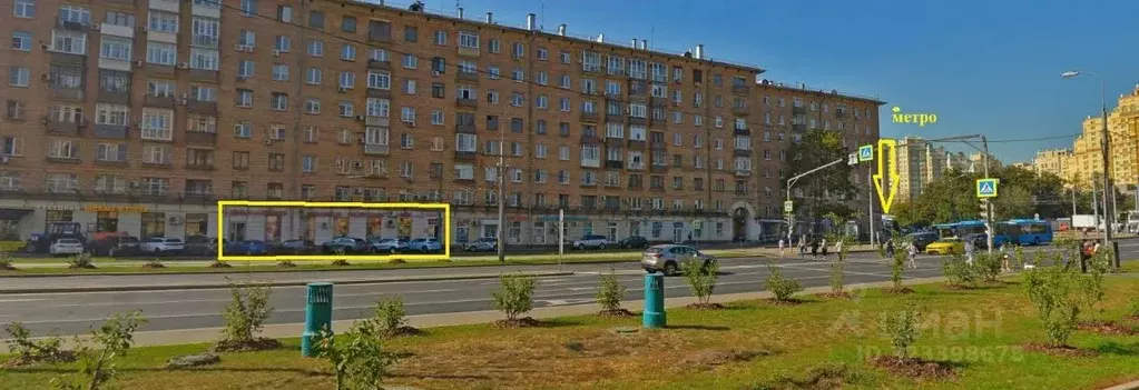 Помещение свободного назначения в Москва Ломоносовский просп., 23 (51 ... - Фото 1