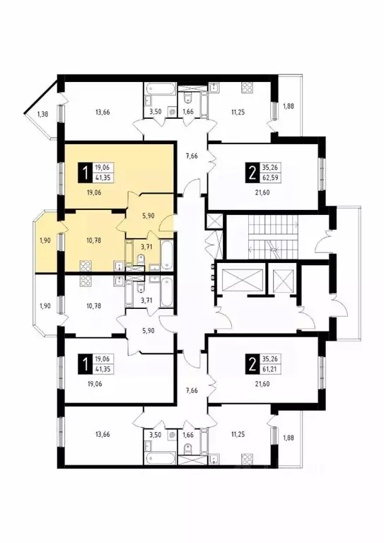 1-к кв. Московская область, Подольск Климовск мкр, ул. Школьная, 41 ... - Фото 1