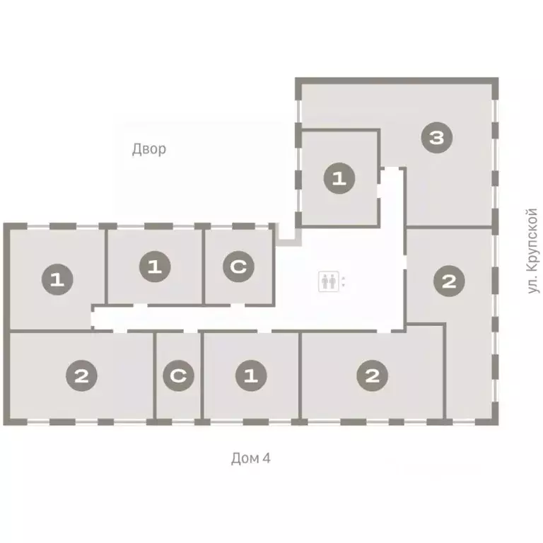 3-к кв. Омская область, Омск  (86.89 м) - Фото 1