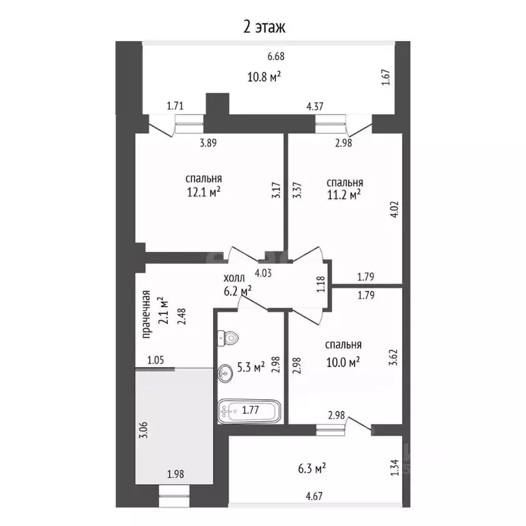 Таунхаус в Ямало-Ненецкий АО, Ноябрьск Уренгойская ул., 4А (153 м) - Фото 2