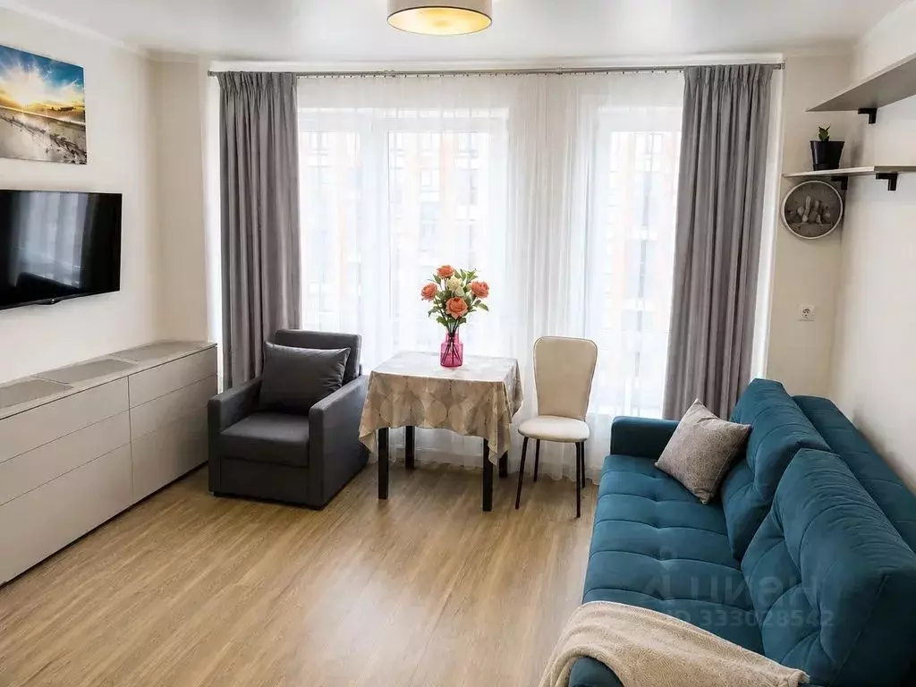 Студия Москва Кронштадтский бул., 8к2 (25.0 м) - Фото 1