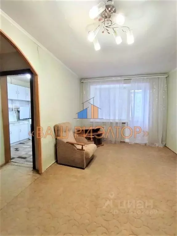 2-к кв. Белгородская область, Губкин ул. Кирова, 34 (45.1 м) - Фото 2