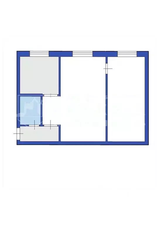 2-к кв. Кемеровская область, Кемеровский муниципальный округ, с. ... - Фото 2