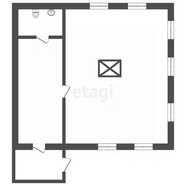 Дом в Вологодская область, Великоустюгский муниципальный округ, д. ... - Фото 2