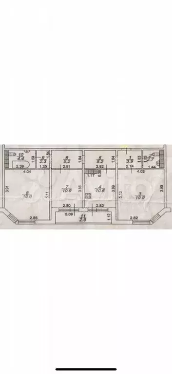 3-к. квартира, 90 м, 5/14 эт. - Фото 0