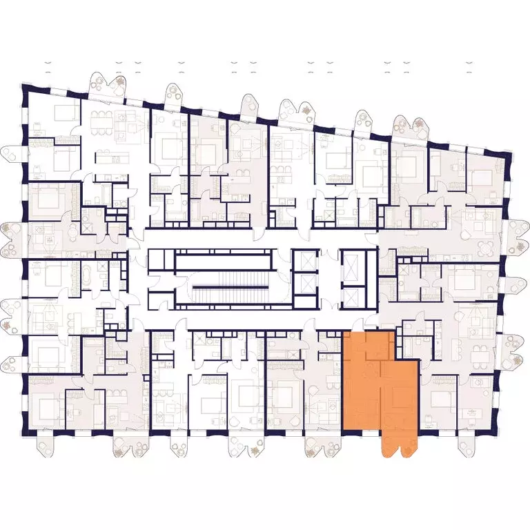 1-комнатная квартира: Москва, СВАО, район Ростокино, ЖК Союз, к2 (44.8 ... - Фото 1