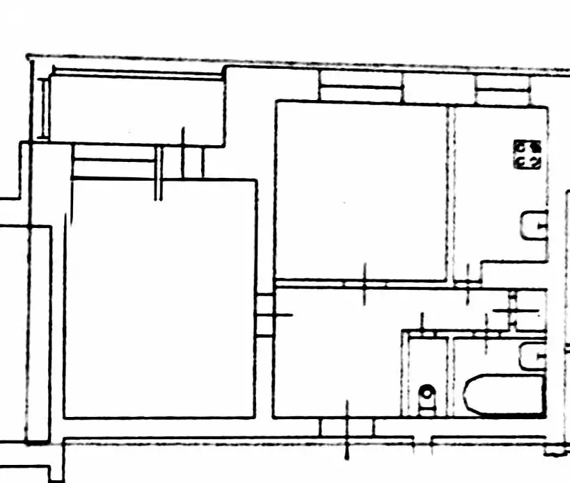 2-комнатная квартира: Санкт-Петербург, Ленинский проспект, 79к2 (47.9 ... - Фото 1