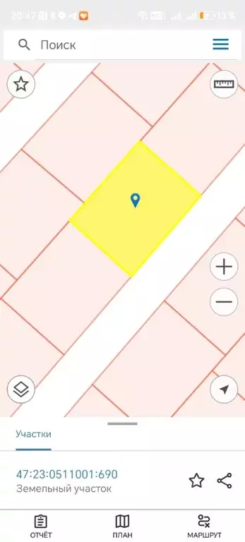 Участок в Ленинградская область, Гатчинский муниципальный округ, д. ... - Фото 1