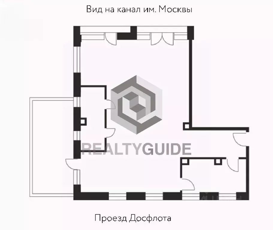 Офис в Москва проезд Досфлота, 12 (103 м) - Фото 1