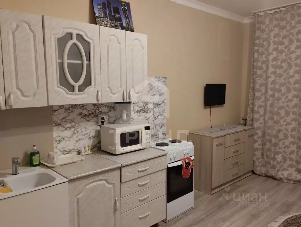 Студия Санкт-Петербург ул. Русановская, 20к3 (26.0 м) - Фото 1