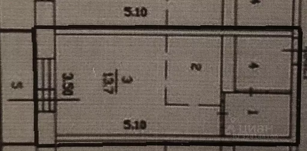 Студия Ленинградская область, Мурино Всеволожский район, пл. ... - Фото 2