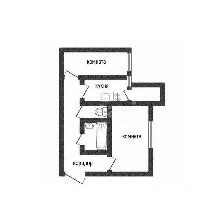 2-к кв. Ленинградская область, Волхов Расстанная ул., 11 (57.4 м) - Фото 1