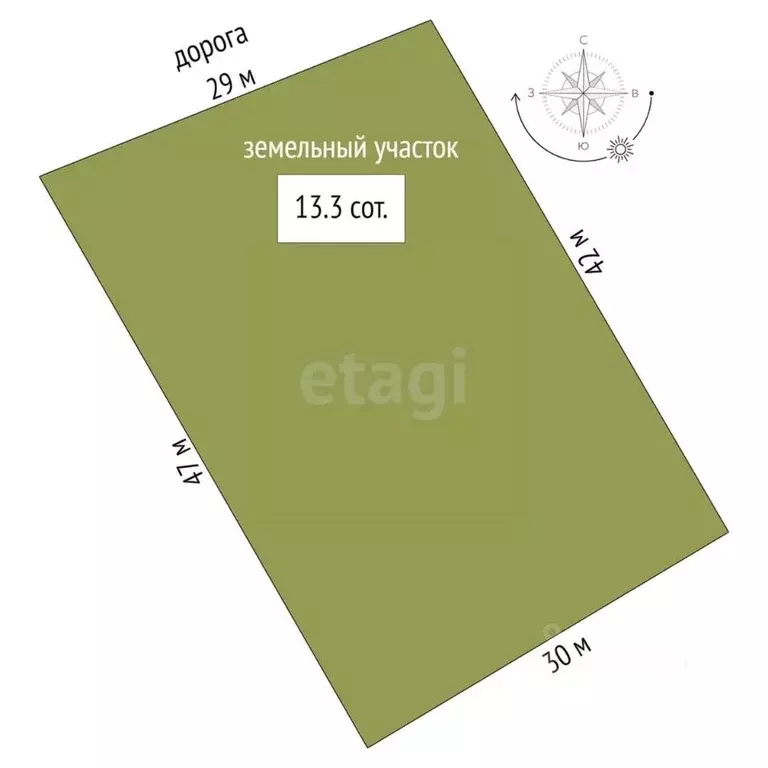 Участок в Тюменская область, Тюменский муниципальный округ, Каменское ... - Фото 2