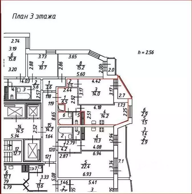 2-к кв. Санкт-Петербург Ленинский просп., 82к2 (40.6 м) - Фото 2