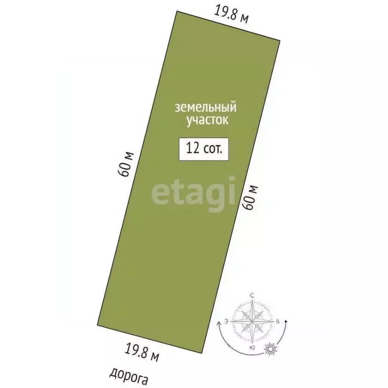 Участок в Ростовская область, Родионово-Несветайский район, ... - Фото 2