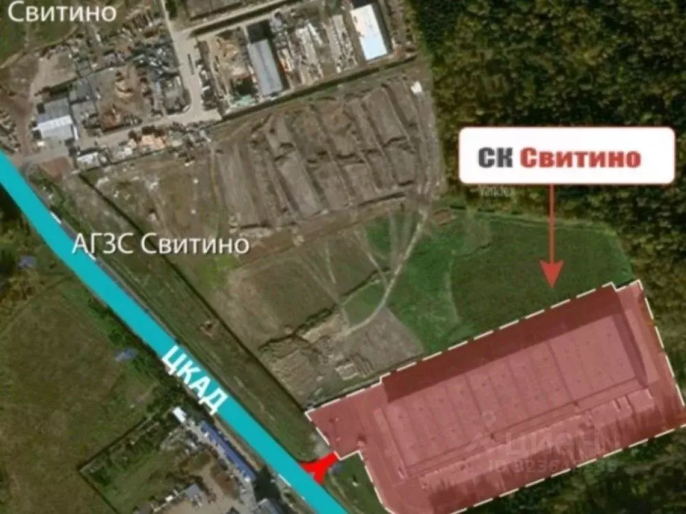 Склад в Московская область, Наро-Фоминский городской округ, д. Свитино ... - Фото 2