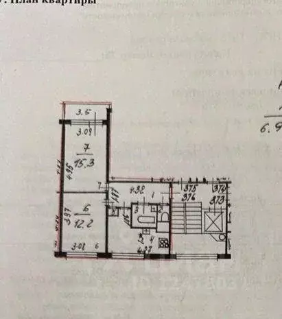 2-к кв. Санкт-Петербург Товарищеский просп., 1К1 (47.7 м) - Фото 2