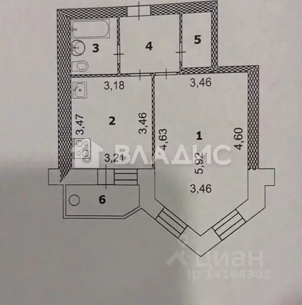 1-к кв. Белгородская область, Белгородский район, Новосадовское с/пос, ... - Фото 2