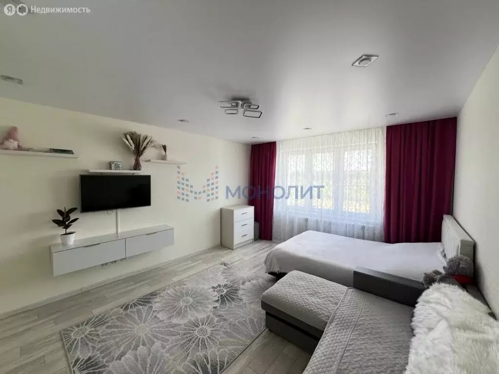 1-комнатная квартира: Чебоксары, улица А.В. Асламаса, 18 (44 м) - Фото 0