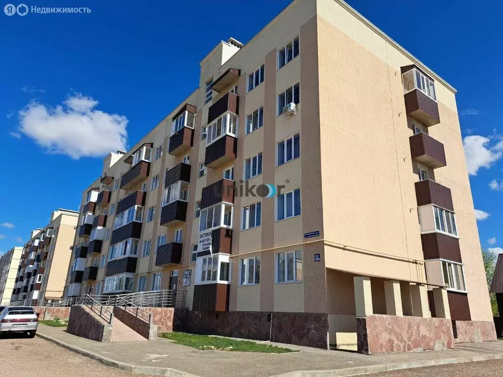 1-комнатная квартира: село Иглино, улица Ворошилова, 28А (40 м) - Фото 0