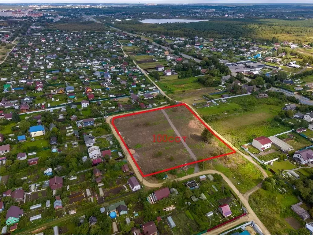 Участок в Ленинградская область, Гатчинский муниципальный округ, д. ... - Фото 1