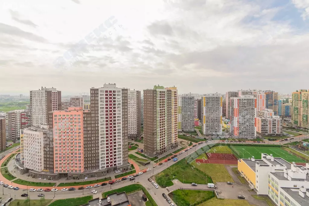 1-комнатная квартира: Кудрово, проспект Строителей, 20 (46.8 м) - Фото 1