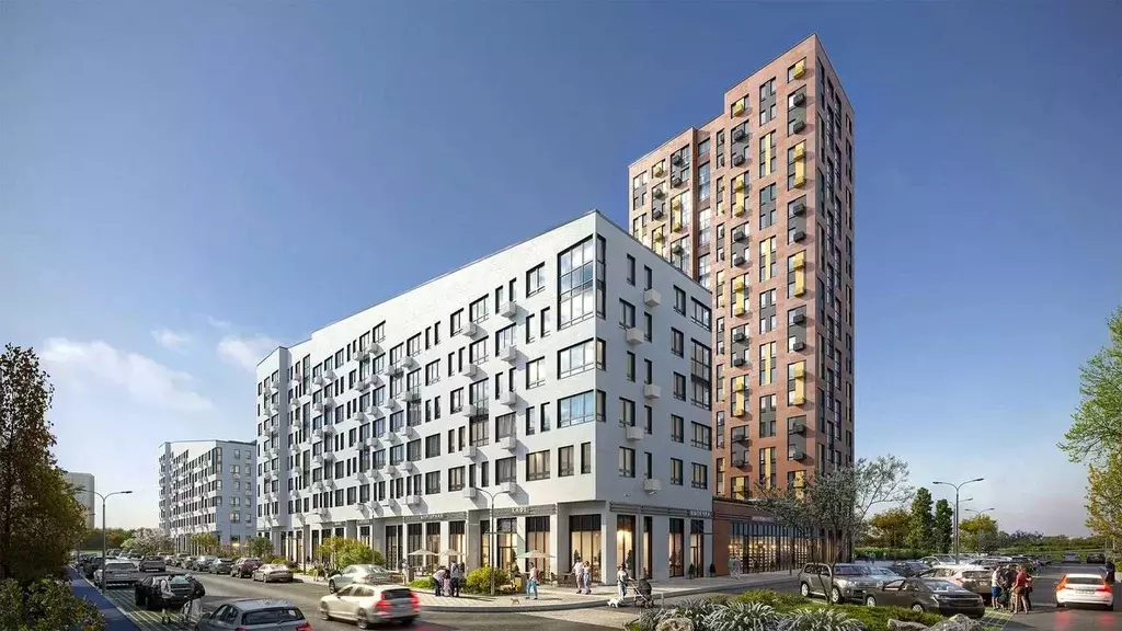 Помещение свободного назначения в Москва Дзен-кварталы жилой комплекс, ... - Фото 1