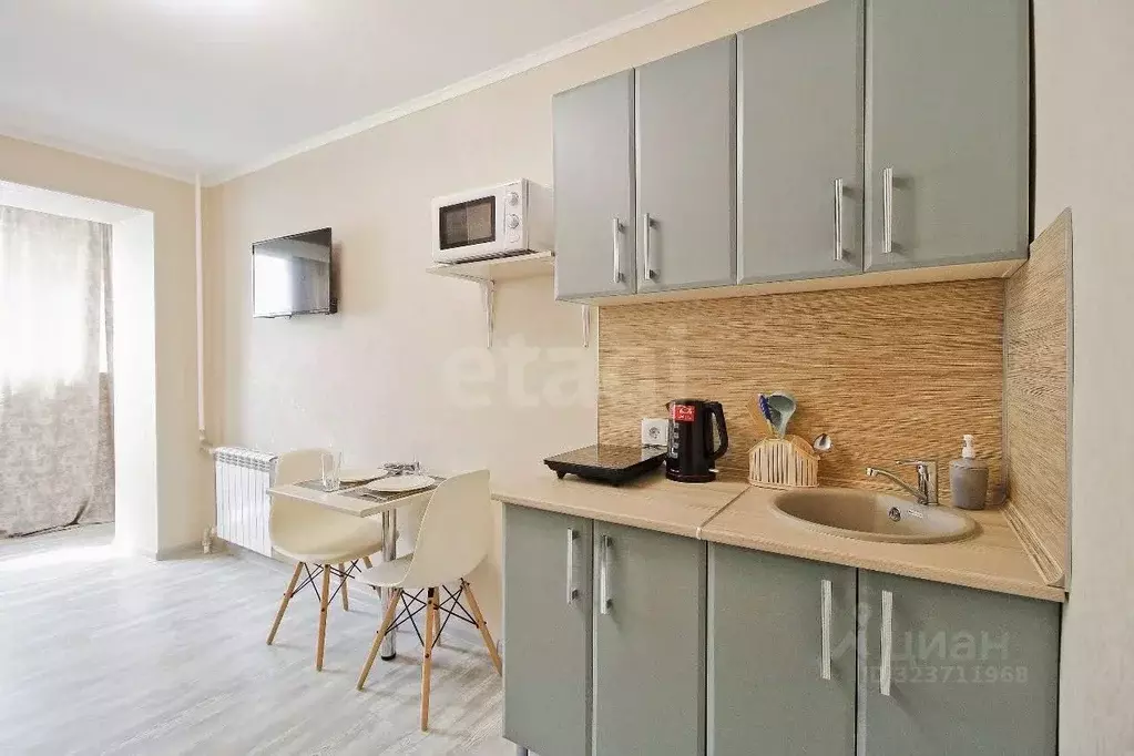 Студия Калининградская область, Калининград ул. Александра Суворова, ... - Фото 1