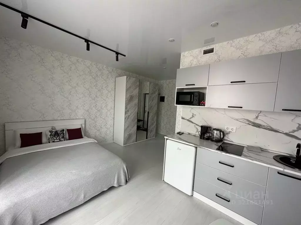 1-к кв. Иркутская область, Иркутск проезд Юрия Тена, 2/4 (30.0 м) - Фото 1