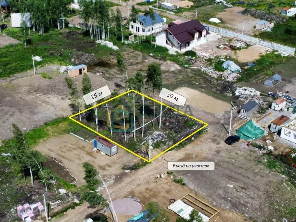 Участок в Ленинградская область, Всеволожское городское поселение, ... - Фото 1