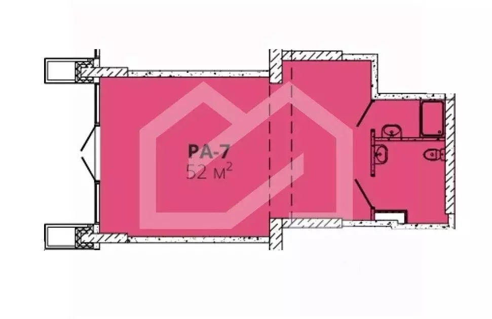Торговая площадь в Москва Стоун Райз жилой комплекс (52 м) - Фото 2
