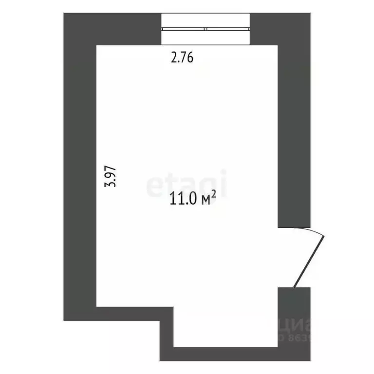 Комната Крым, Саки ул. Советская (12.0 м) - Фото 2