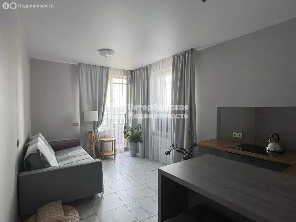 Квартира-студия: Санкт-Петербург, Комендантский проспект, 60к1 (26.2 ... - Фото 1