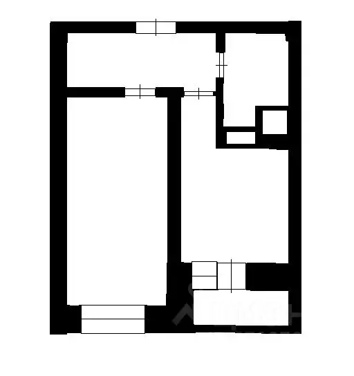 1-к кв. Московская область, Балашиха Саввино мкр, ул. Калинина, 24 ... - Фото 2