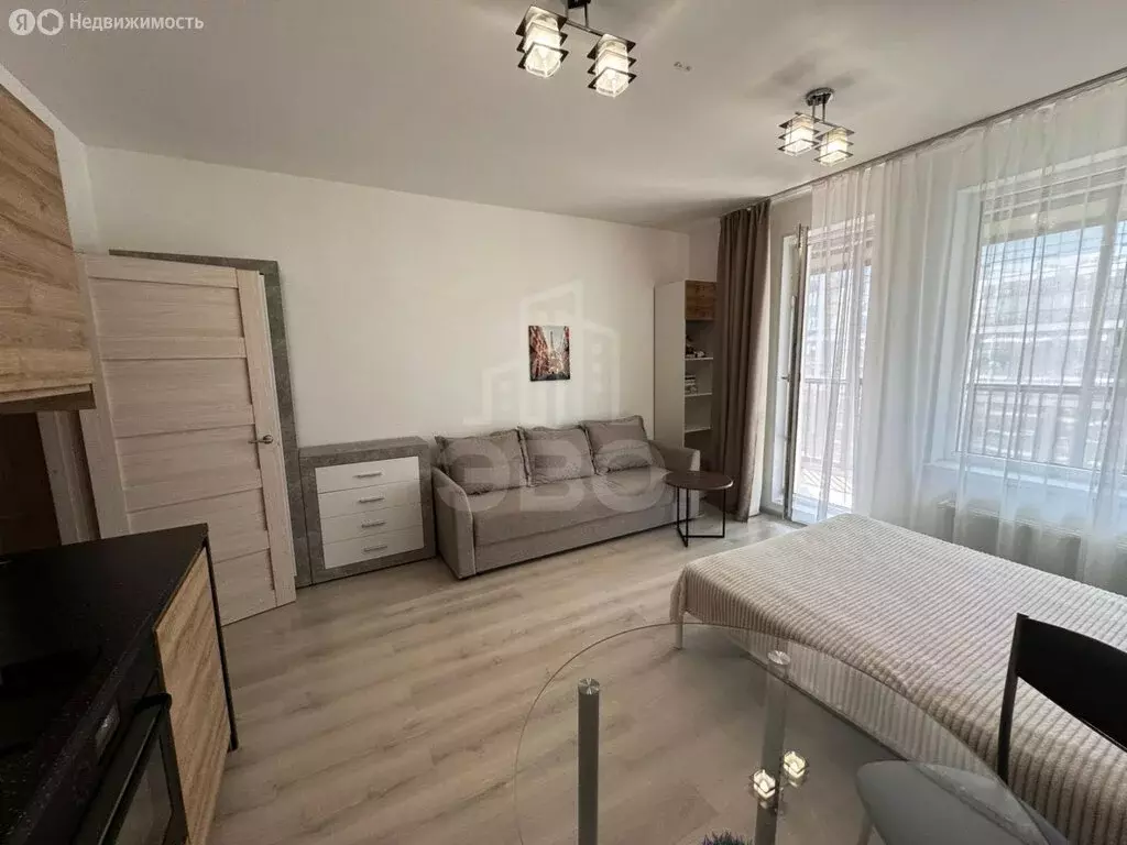 Квартира-студия: Санкт-Петербург, улица Бабушкина, 53 (33.5 м) - Фото 1