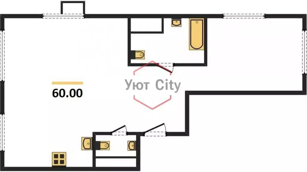 2-комнатная квартира: Москва, Тагильская улица, 2к1 (60 м) - Фото 1