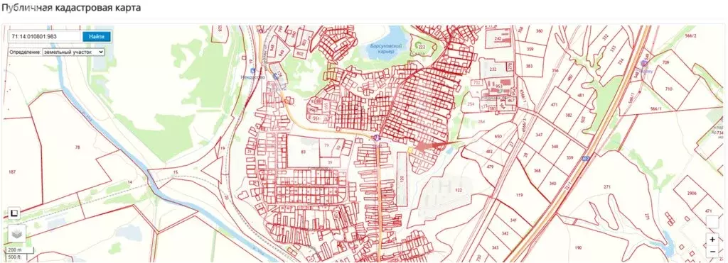 Участок в Тульская область, городской округ Тула, деревня Барсуки, ... - Фото 2