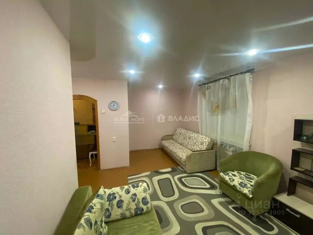 1-к кв. Архангельская область, Северодвинск ул. Ломоносова, 66 (30.8 ... - Фото 1