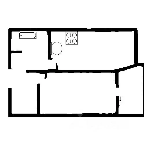 1-к кв. Ленинградская область, Всеволожский район, д. Новое Девяткино ... - Фото 2